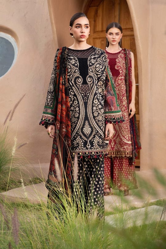 Maria B x Maryam by Rania – Luxury Summer Lawn Vol-25 | Digital Printed Bana Dora 3Pc with Voil Dupatta