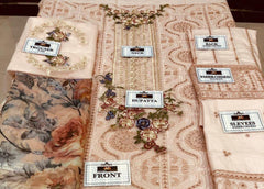 Summer Luxe – Embroidered Lawn Ensemble by Maryam by Rania