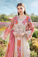 Maria B x Maryam by Rania – Luxury Summer Lawn Vol-25 | Digital Printed Bana Dora 3Pc with Voil Dupatta