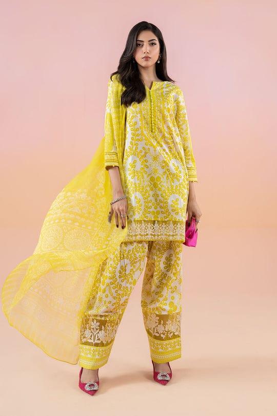 Maria B x Maryam by Rania – Luxury Summer Lawn Vol-25 | Digital Printed Bana Dora 3Pc with Voil Dupatta