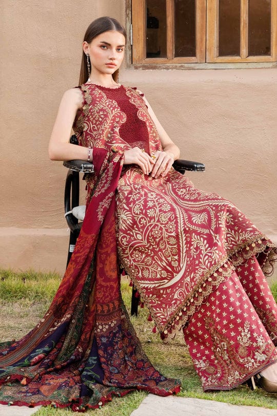 Maria B x Maryam by Rania – Luxury Summer Lawn Vol-25 | Digital Printed Bana Dora 3Pc with Voil Dupatta