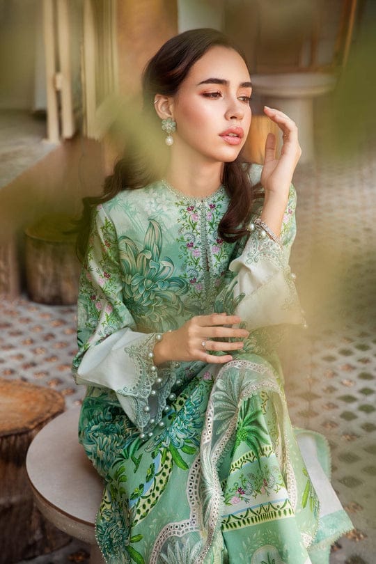 Maria B x Maryam by Rania – Luxury Summer Lawn Vol-25 | Digital Printed Bana Dora 3Pc with Voil Dupatta