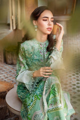 Maria B x Maryam by Rania – Luxury Summer Lawn Vol-25 | Digital Printed Bana Dora 3Pc with Voil Dupatta