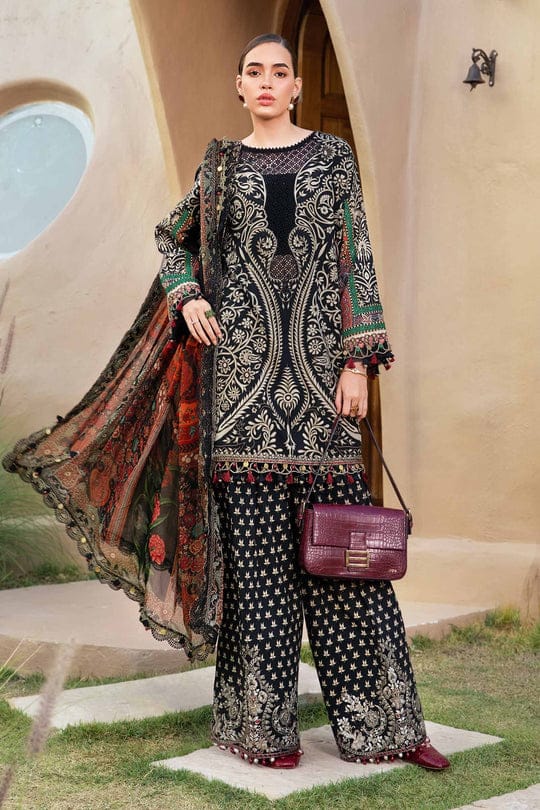 Maria B x Maryam by Rania – Luxury Summer Lawn Vol-25 | Digital Printed Bana Dora 3Pc with Voil Dupatta