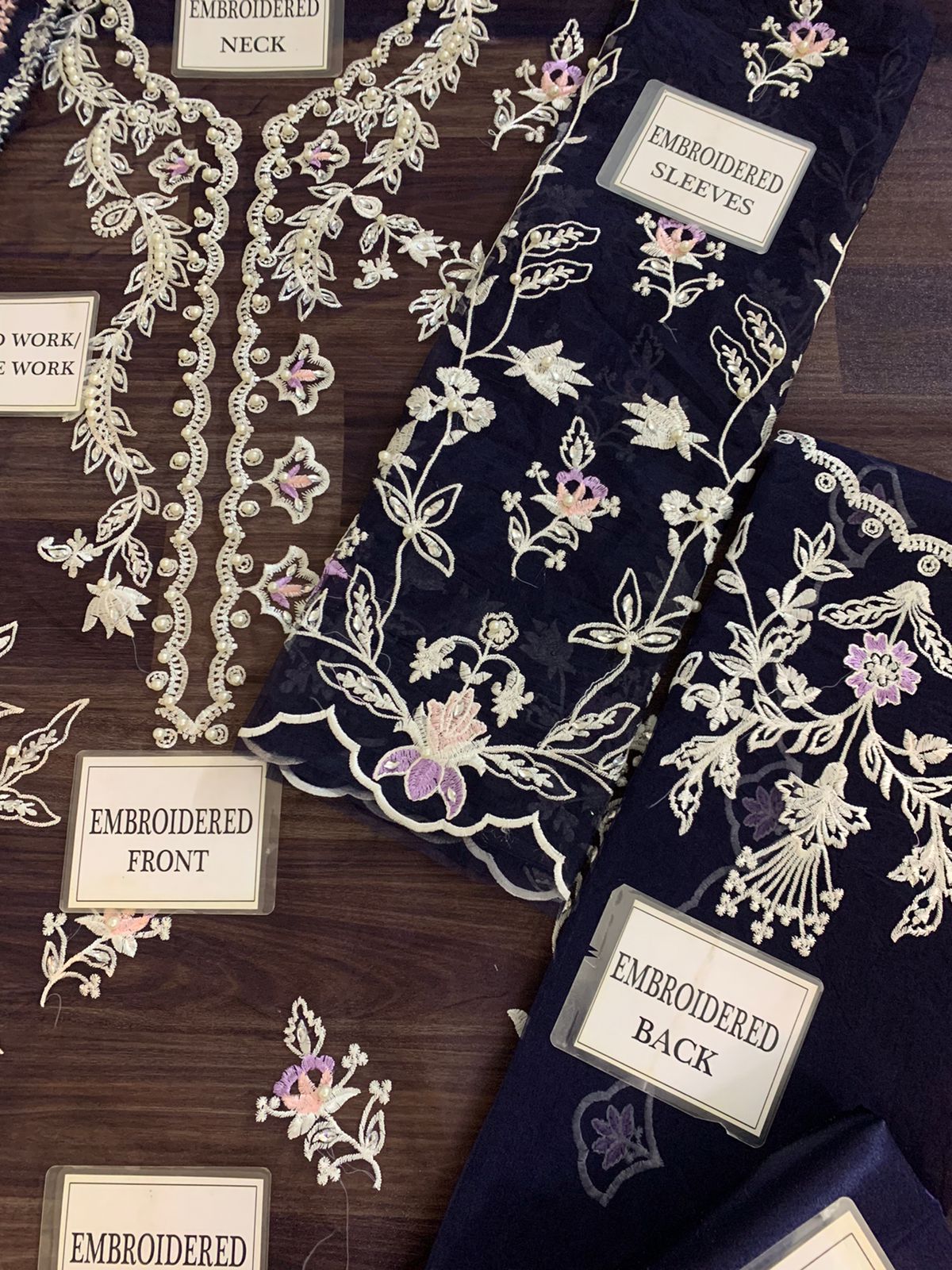Elysian Bloom" – A Signature Luxury Ensemble by MARYAM BY RANIA