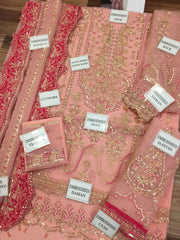 Noor-e-Nazakat – A Luxe Organza Ensemble by Maryam by Rania