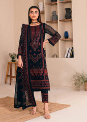Zahra Éclat – A Symphony of Sequins in Chiffon Elegance by MARYAM BY RANIA