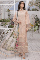 Summer Luxe – Embroidered Lawn Ensemble by Maryam by Rania