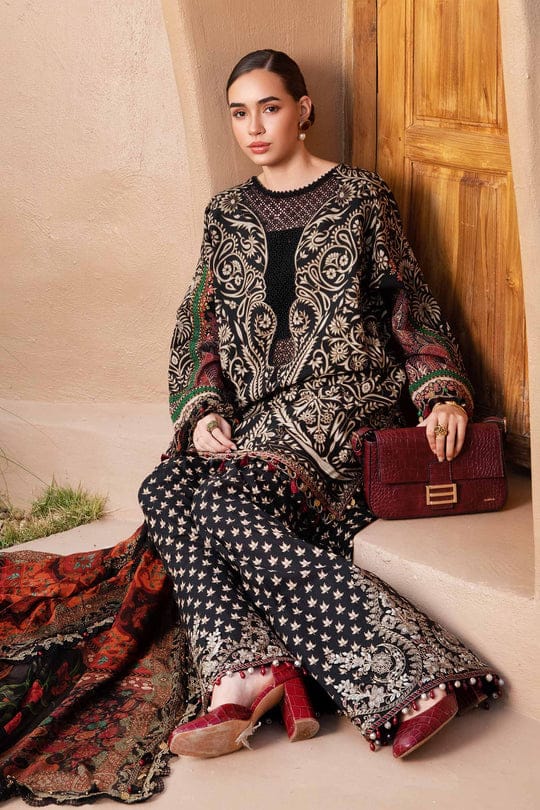 Maria B x Maryam by Rania – Luxury Summer Lawn Vol-25 | Digital Printed Bana Dora 3Pc with Voil Dupatta