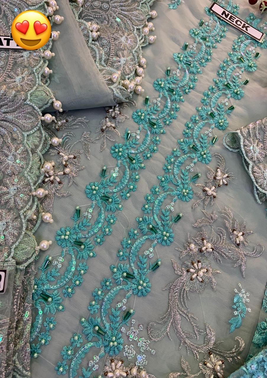 Royal Radiance – Bridal Organza Ensemble by Maryam by Rania