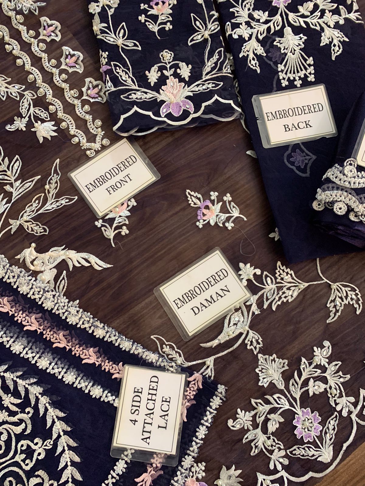Elysian Bloom" – A Signature Luxury Ensemble by MARYAM BY RANIA