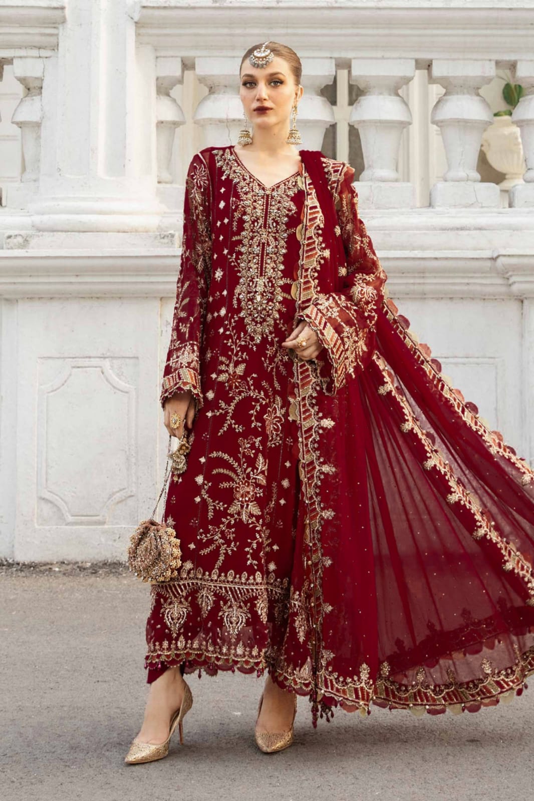 Zariah Enchanted – Luxe Hand-Embellished Chiffon by Maryam by Rania