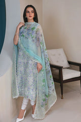Maryam by Rania | Baroque Inspired Luxury 3PC Lawn – Embroidered Chikankari & Digital Prints