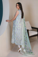 Maryam by Rania | Baroque Inspired Luxury 3PC Lawn – Embroidered Chikankari & Digital Prints