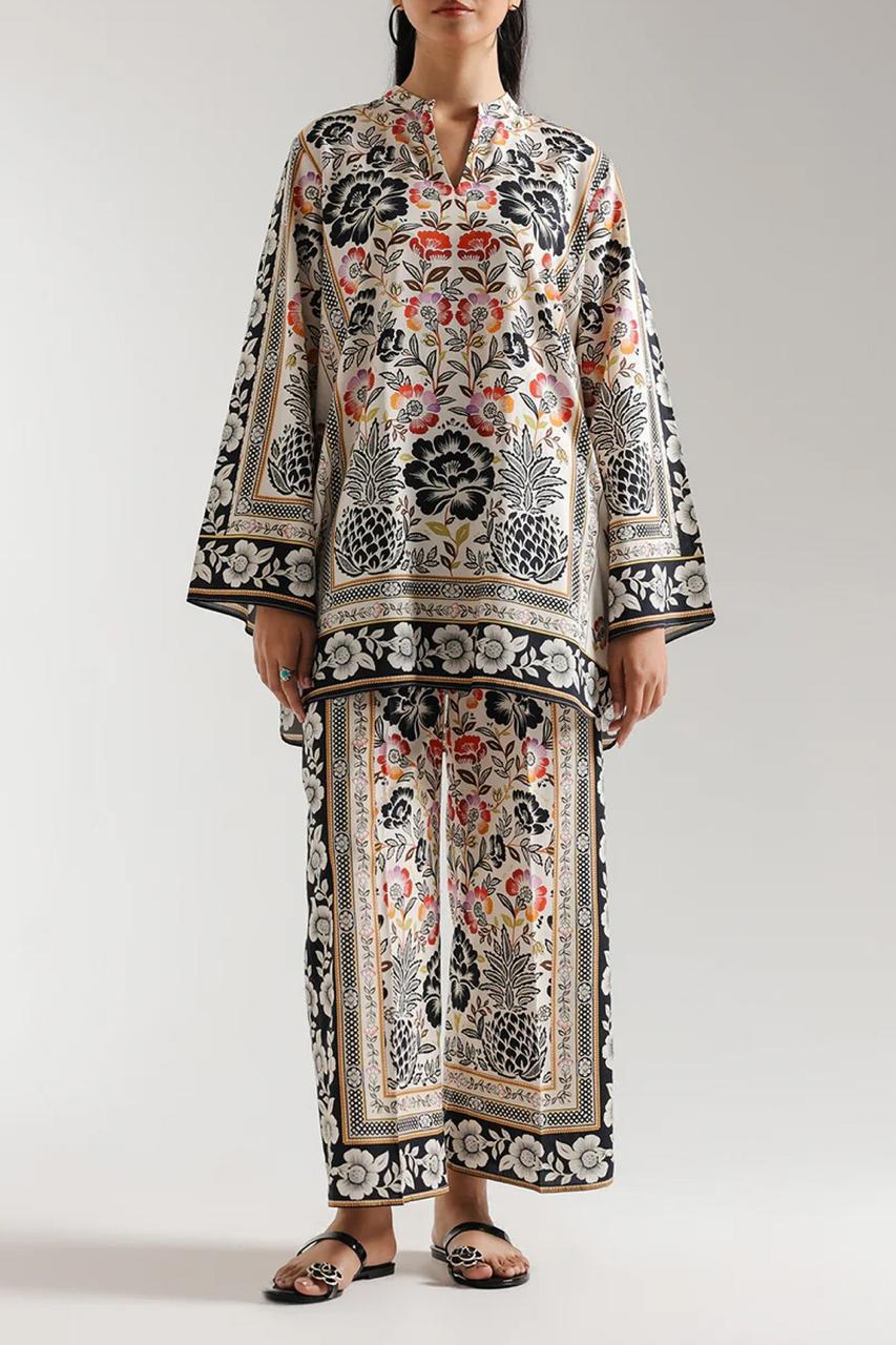 Elegance Unfolded – Luxe Printed 2PC by Maryam by Rania