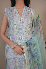 Maryam by Rania | Baroque Inspired Luxury 3PC Lawn – Embroidered Chikankari & Digital Prints