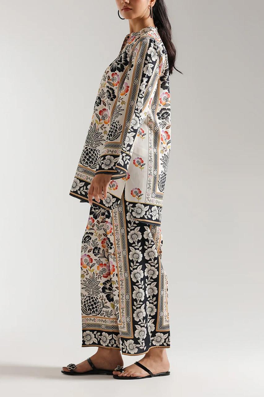 Elegance Unfolded – Luxe Printed 2PC by Maryam by Rania